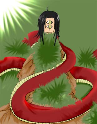 燭陰のイラスト