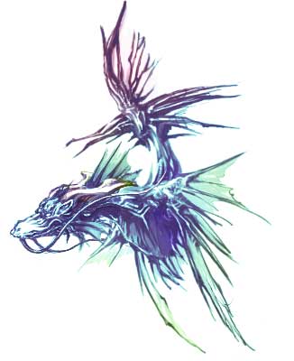 キュウ龍のイラスト
