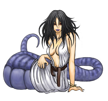 エキドナのイラスト