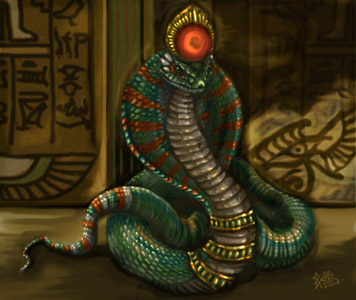 ウラエウスのイラスト
