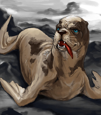 バニップ バンイップのイラスト