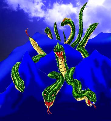 八俣大蛇のイラスト