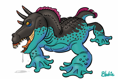 オドントティラヌスのイラスト