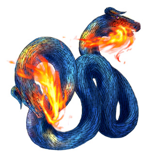 シウコアトルのイラスト